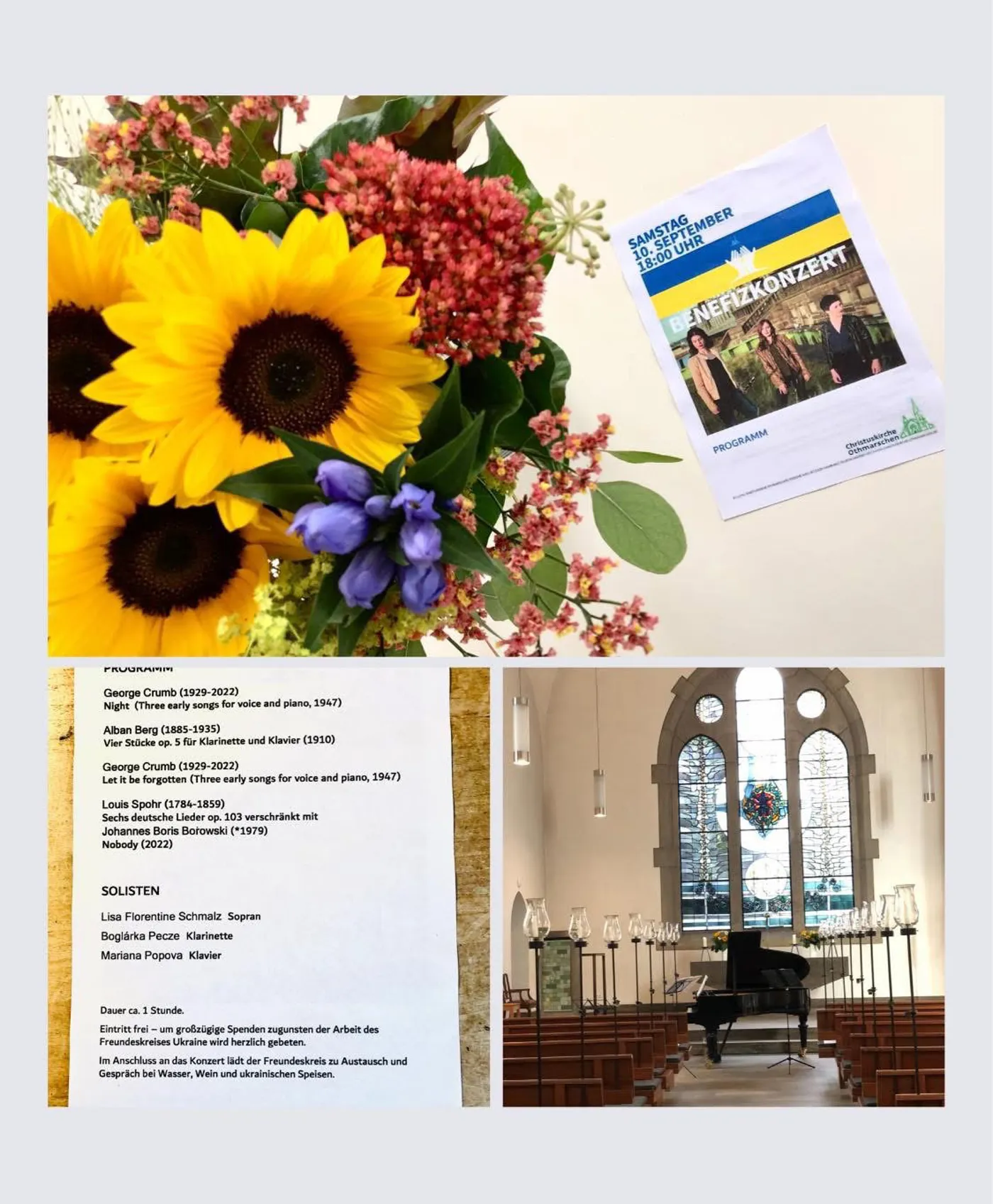 Benefit concert for Ukraine