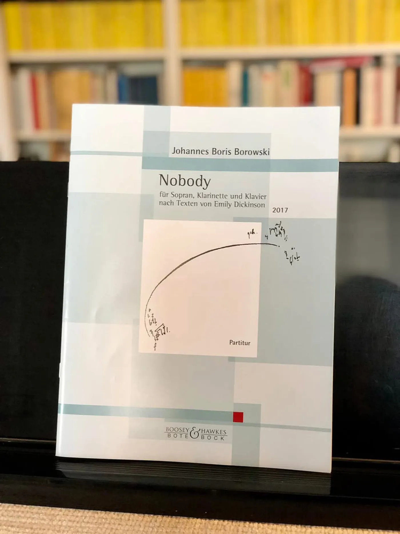 New vocal chamber music repertoire by Johannes Boris Borowski